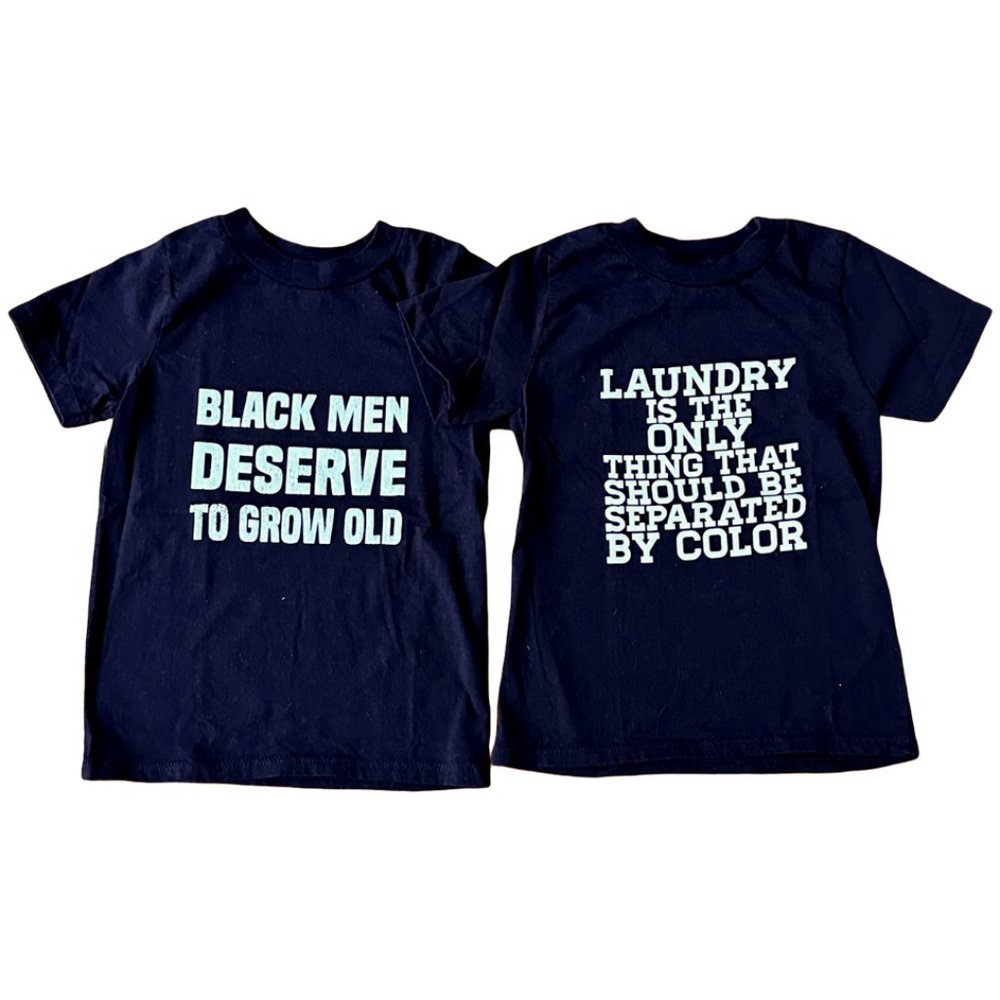 Black men deserve to grow old shirt + one more